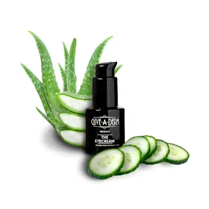Give-A-Derm The Eye Cream - Organic Superfood Formula for Tired Eyes, Reduces Puffiness, Dark Circles, Wrinkles, Soothes, Brightens Dry Skin for Radiant Look