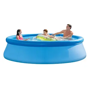 Summer hot-selling round inflatable swimming pool household children's pool adult oversized outdoor folding thickened outdoor bracket pool