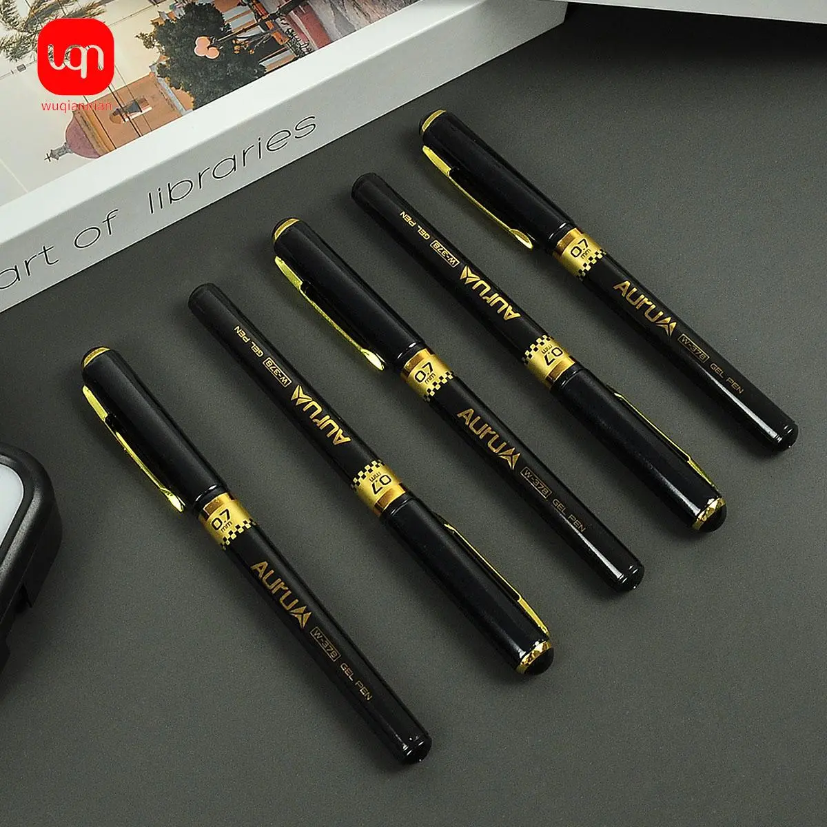 Business  Signature Pen, 3/6 Counts Smooth Writing, Quick Drying Pen for Office & School & Home, College Student Pen, Specialty Pen, Ballpoint Pen Set, Smooth Writing Pens