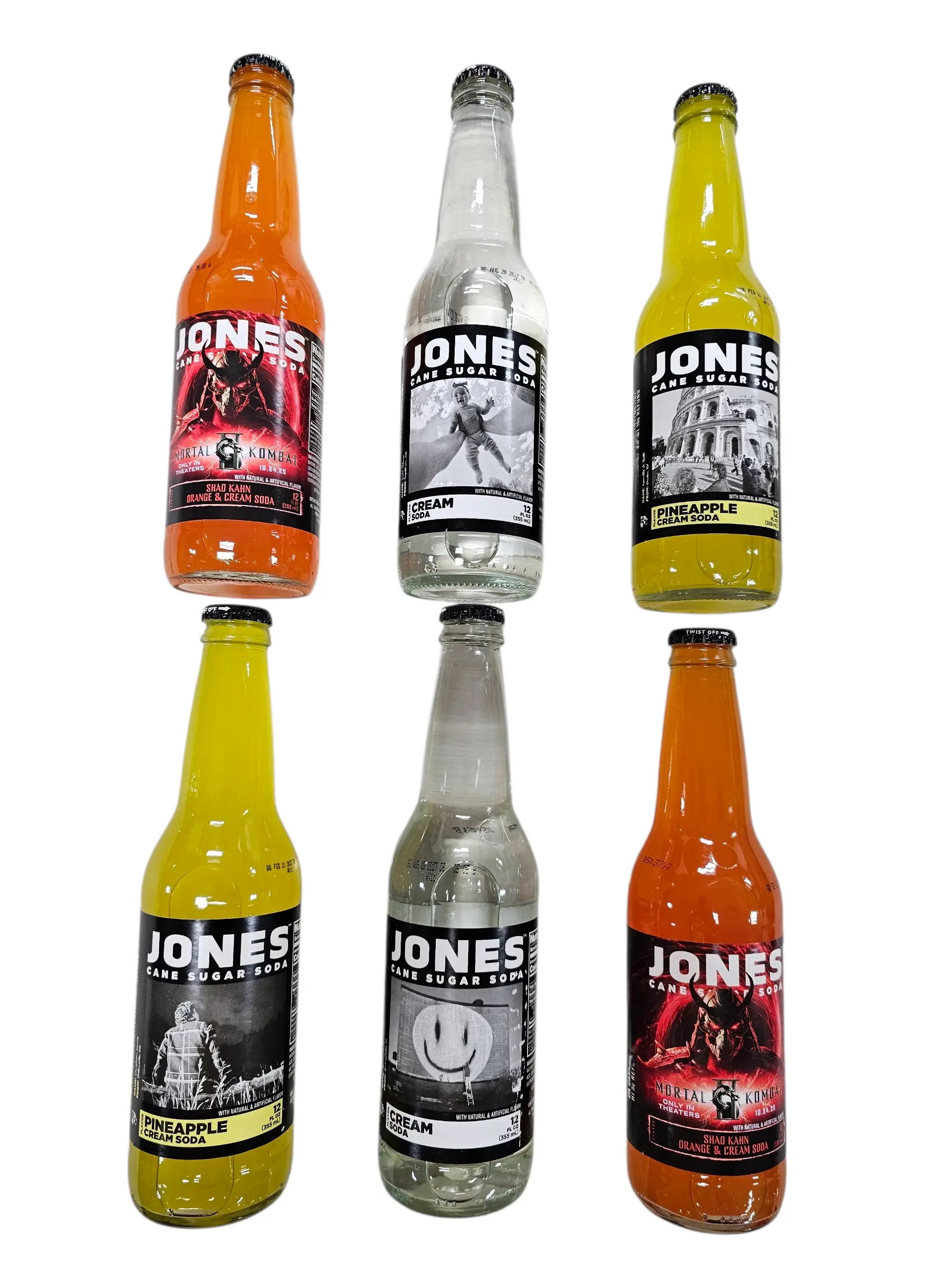 Jones Soda Three Creams Bundle - Cream Soda Variety Pack