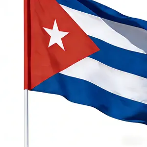 Cuba Cuban Flag 3x5 Ft Outdoor, Vibrant Color Fade Resistant Cuba Flags Cuban National Flag Double-Sided Printing 60x36inch