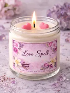 Love Spell Candle | 6oz Handmade Soy Candle