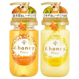 &honey Fleur Moist Shampoo Conditioner Kinmokusei & Mimosa (Shampoo and Treatment sold separately)