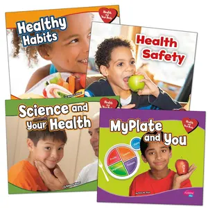 Kaplan Early Learning Company Good Health Habits and Your Body Nutritious Living Books - Set of 4