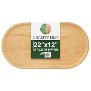 22" x 12" Inch Large Oval Platter serving  trays