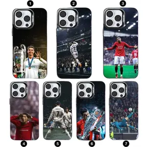 R-Ronaldo Cool CR7 football Phone Case Cover Compatible with iPhone X, 11, 12, 13, 14, 15, 16, 17 Plus Pro Promax & SS Galaxy S21-25 Series