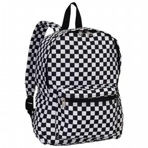 212 MAIN Everest 1045KP-CK 15 in. Basic Print Backpack with Zip Closure, Backpacks for School, College Use