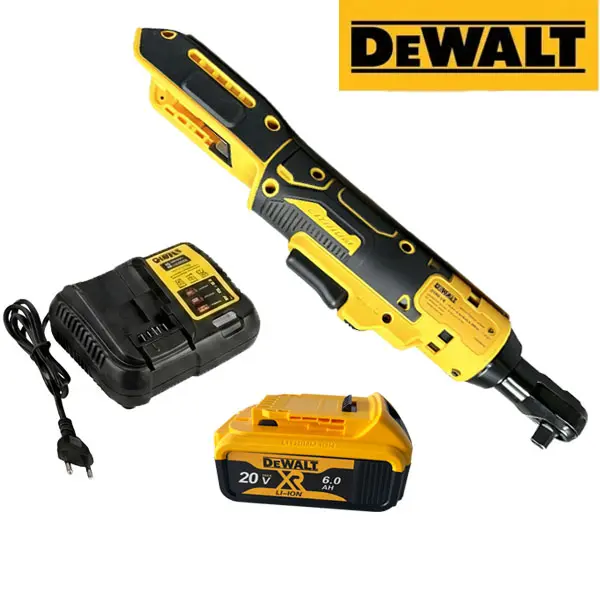DEWALT DCF512 20V MAX 1/2-Inch Brushless Cordless Ratchet for Auto Repair, Engine Bay Service and Mechanical Maintenance, 70 Ft-Lbs Torque, 250 RPM Variable-Speed Trigger, Forward/Reverse Switch, LED Work Light