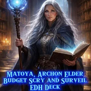 Matoya, Archon Elder Scry and Surveil 100 Card EDH Deck