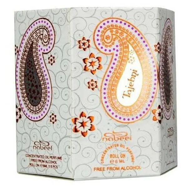 Tajebni - Box 6 x 6ml Roll-on Perfume Oil by Nabeel
