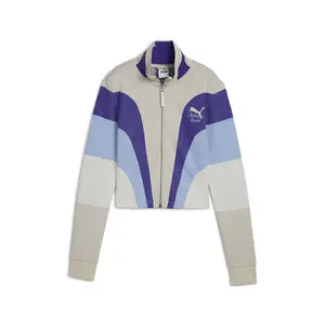 PUMA Womens X Kidsuper Jacket Athletic Outerwear Casual - Beige