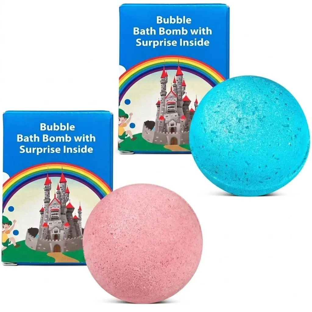 2 Set Bath Bombs with Gift Surprise Inside