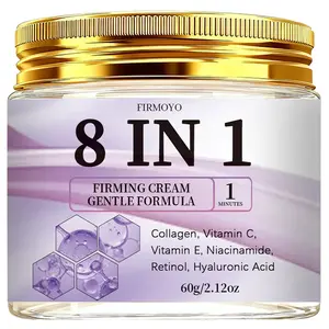 8-In-1 Facial Firming Cream, Hydrating Moisturizing Skin Tightening, Contains Kojic Acid Collagen Niacinamide Retinol Vitamin C