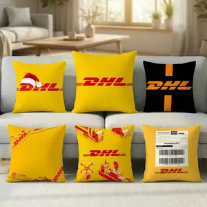 brand professional efficient DHL Pillow Case new style printing Pillowcase Anti-dustmite Invisible zipper silky short plush Sofa cushion cover polyester microfiber queen king bed home