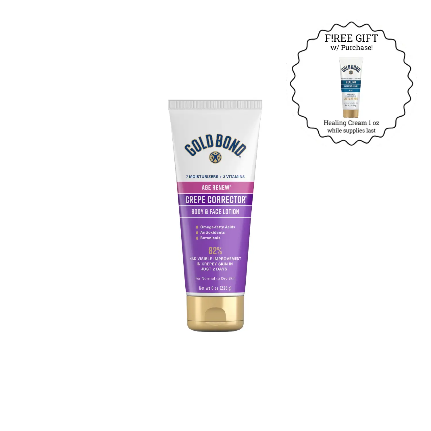 Gold Bond Age Renew Crepe Corrector Body Lotion Gold Bond Age Renew Crepe Corrector Body Lotion
