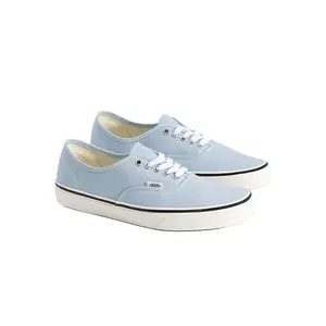 VANS Men's Casual Trainers - Authentic Duck Canvas Shoe, Soft Slate Blue Footwear
