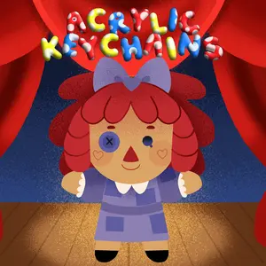 Cookie Ragdoll - Acrylic Keychain