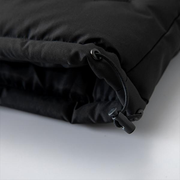 Men's Fashion Black Puffer Jacket - Removable Fleece Hood, Quilted Design, A Winter Must-Have for Warmth & Style