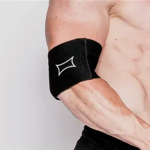 Biggie Compression Cuff - 4.5" Wide Moderate Support for Elbow & Knee Pain Relief - Ideal for Heavy Lifts & Joint Protection - Sold Individually