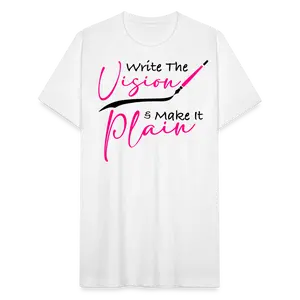 WRITE THE VISION | Pink Highlighter - Adult T-Shirt