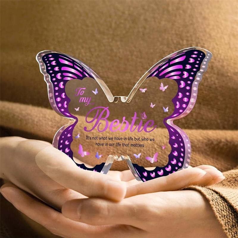 Butterfly-Shaped Acrylic Keepsake Gifts For Mothers Day