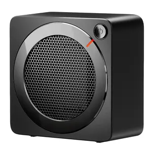 GAIATOP Space Heater for Office Desk & Pets, 500W Mini PTC Ceramic Heater for Bedroom, Cat & Dog House, 30dB Whisper Quiet, Tip-Over Protection, Pet-Safe Portable Heater for Cold Hands, Feet & Crates Adjustable Heating Home Appliances