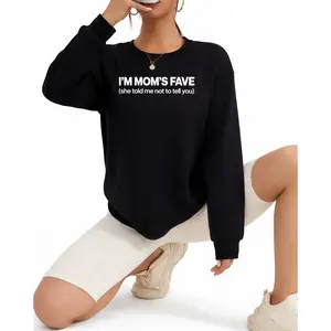 Lighthearted Family Statement Sweatshirt — Celebrate the Parent–Child Bond, Includes Sibling Teasing