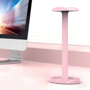 Headphone Stand, Multi-Funtion Headphone Stand, Compact Curved Headset Stand with Storage Tray, Gaming Headset Holder for AirPods Max,  AirPods Max 2, AirPods, AirPods Pro, Beats, Bose, Sony and More