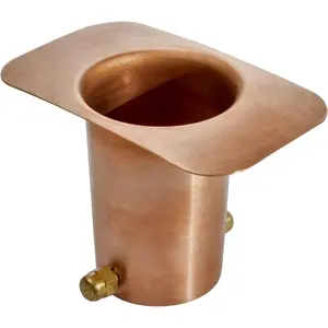Pure Copper Gutter Adapter for  Chain Installation