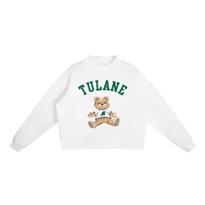 Tulane Mock-Neck Crew Sweatshirt