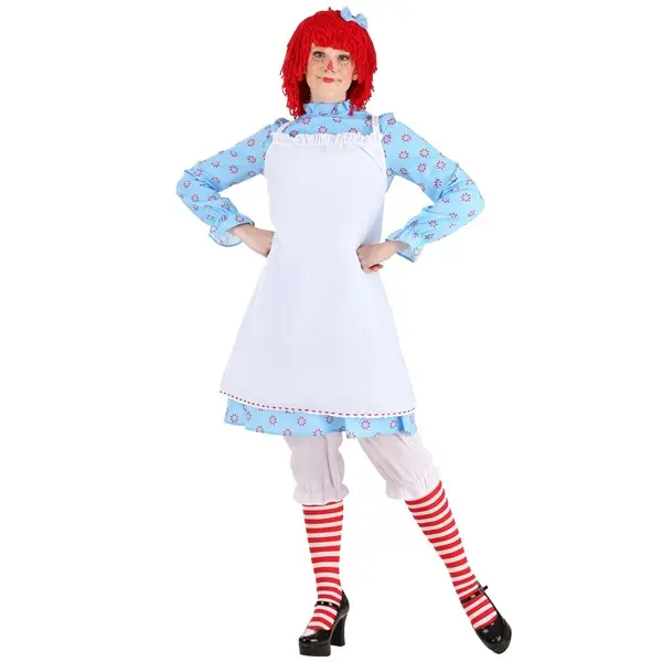 Women's  Raggedy Ann Costume