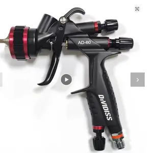 Devidiss Ad-60 Pneumatic Paint Sprayer, High Atomization Effect, Low Pressure, 1.3mm Nozzle, 600ML Spray Bottle, Professional Design