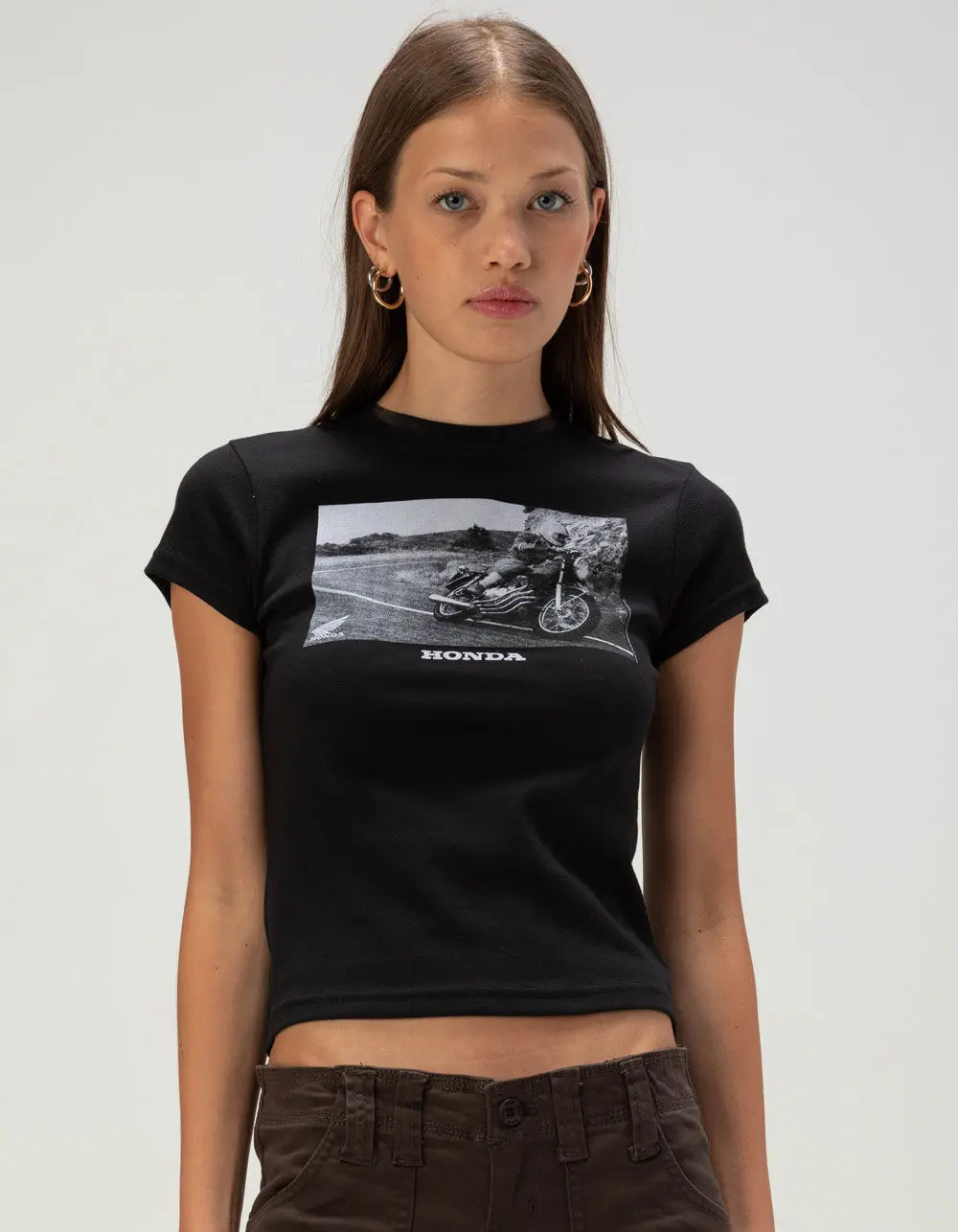 HONDA Mountain Ride Womens Baby Tee