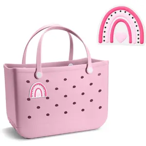 h-38 Rubber Beach Bag Accessories,Bogg Bag Lovely DIY Charms