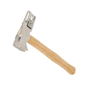 Trail-Magnetic Roofing Hammer, Magnetic Faced Roofing Hatchet Multi Functional Roof Re