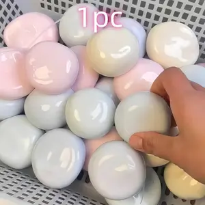 Soft Rice Cake Stress Relief Toy, Thick Skin High Shape Retention Slow Rebound Finger Massage Toy, Washable Reusable Sensory Toy, Squishes