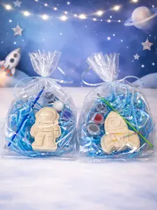 12 pack. Astronaut & Rocket Plaster Kits Kid Easter Party Birthday