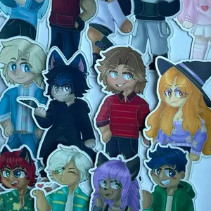 Mystreet Aphmau Vinyl Stickers for Minecraft Roleplay Fans