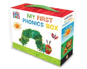 World of Eric Carle: My First Phonics Box - 12 Paperback Edition English Style Storybook Picture Books with Illustrated Pages for Beginning Readers, Illustrated Pages Picture Books
