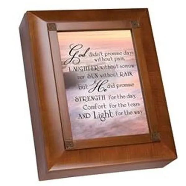 Dicksons 611RB Breavement Remembrance Box - God Didnot Promise