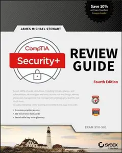 USED-Comptia Security+ Review Guide: Exam Sy0-501 by Stewart, James Michael (Paperback)