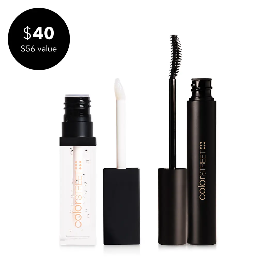 Clean Girl Duo - Color Street Glam Set Makeup Kit Water Proof Cosmetic