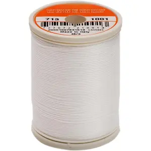 of  660d 12wt 2-Ply  Thread, 330 yd, Bright White