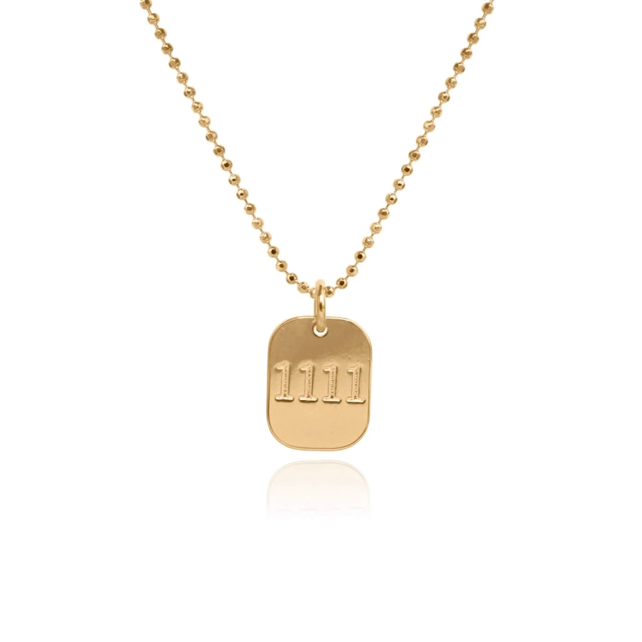 Angel Tag 1111 Necklace