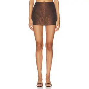 Amanda Uprichard x REVOLVE Cooper Skort in Chocolate Brown
