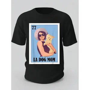 Humorous Mexican Mom Design T Shirt for Women and Men Comfortable Breathable Summer Gift Retro Style
