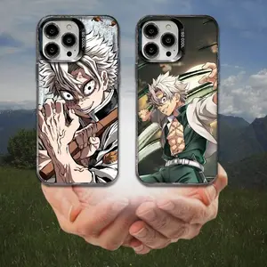 Shinazugawa  Sanemi Phone Case For iPhone17, 16,15,14,13,12,11,8,7,Pro,Max,Plus,Mini,XS,SE Anti Fall Black Matte Hard