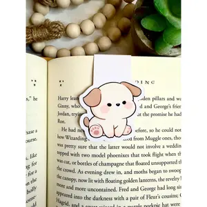 Little puppy magnetic bookmark