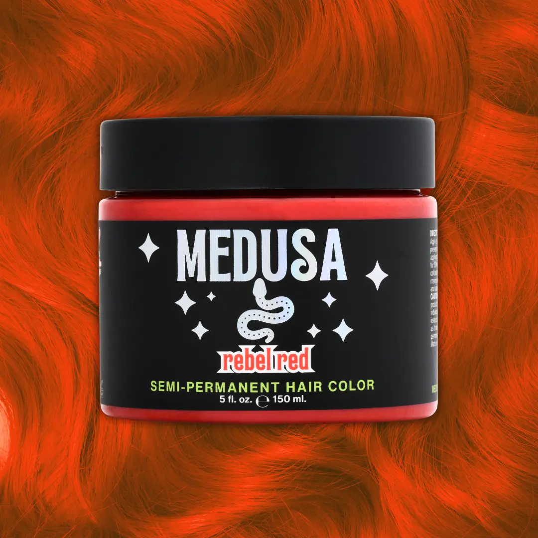 Medusa Hair Color | Rebel Red