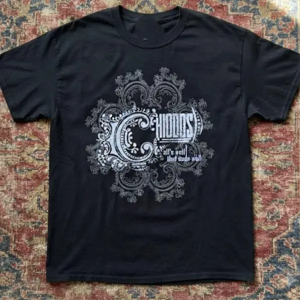 Chiodos Band Black Y2k T-shirt, Vintage Graphic Tee, 2000s Shirt, Y2k Tee, Gifts Shirt, Unisex Shirt Top Menswear Womenswear